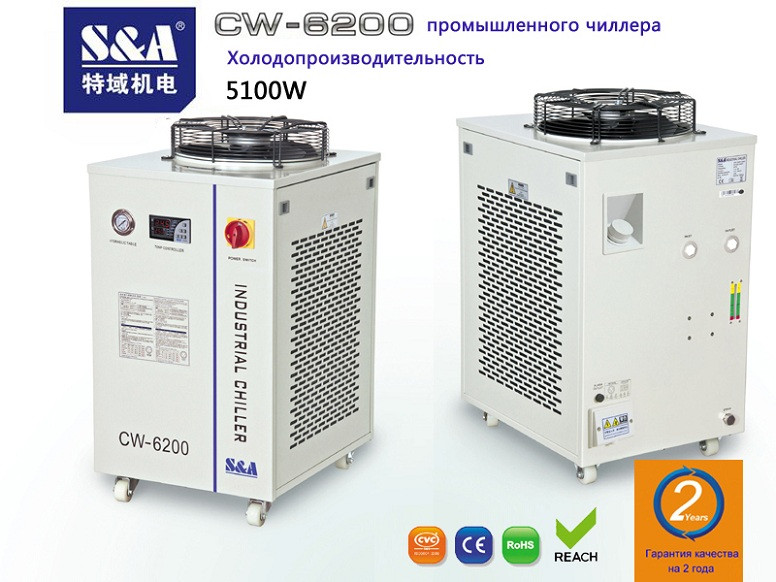 CW-6200 Холодопроизводительность промышленного чиллера 5200W - фото 1 - id-p4872795