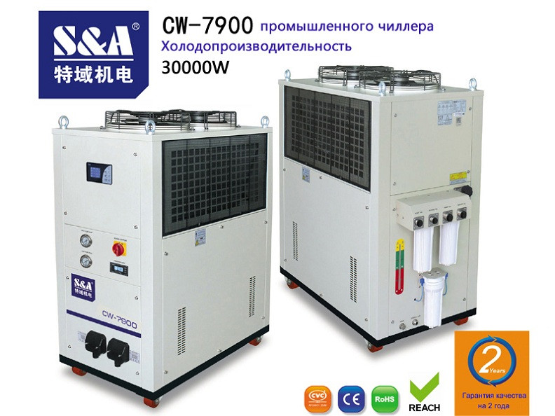 CW-7900 Холодопроизводительность промышленного чиллера 10 шт - фото 1 - id-p4872805