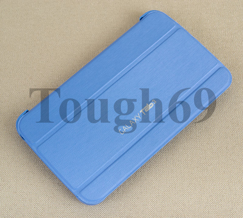 Чехол Book Cover Samsung Galaxy Tab 3 T210 P3200 7.0. 7" Голубой - фото 1 - id-p4775048