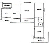 3-х комнатная квартира в Тирасполе, 143 серия
