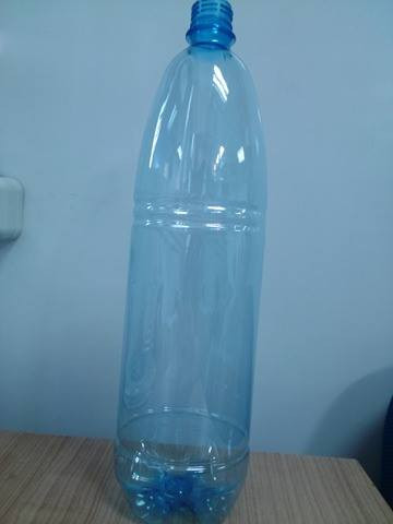 ПЭТ Бутылка 1,5л голубая с колпачком - фото 1 - id-p4936929