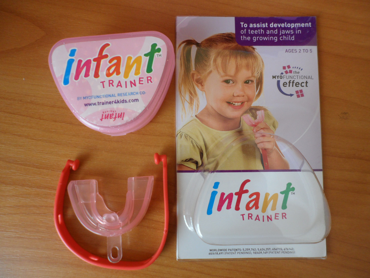 Преортодонтический трейнер Infant розовый Soft (мягкий) - фото 1 - id-p4936989