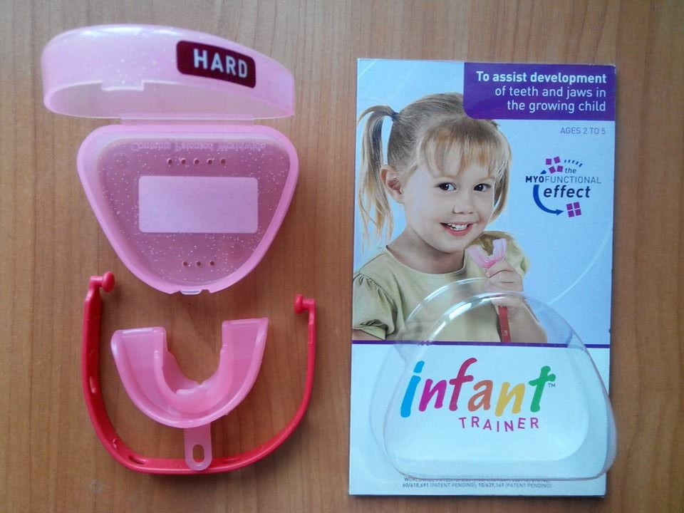 Преортодонтический трейнер Infant розовый Hard (жесткий) - фото 1 - id-p4936991