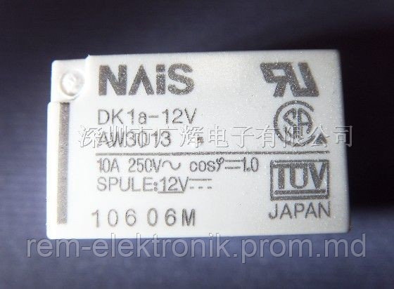 Реле NAIS, DK1A-12V - фото 1 - id-p4939954