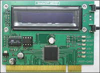 Устройство для ремонта и тестирования компьютеров - POST Card PCI