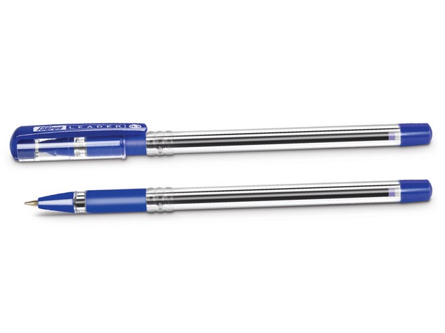 Ручка шариковая Leader 0,3мм FO51568, синяя - фото 1 - id-p646891