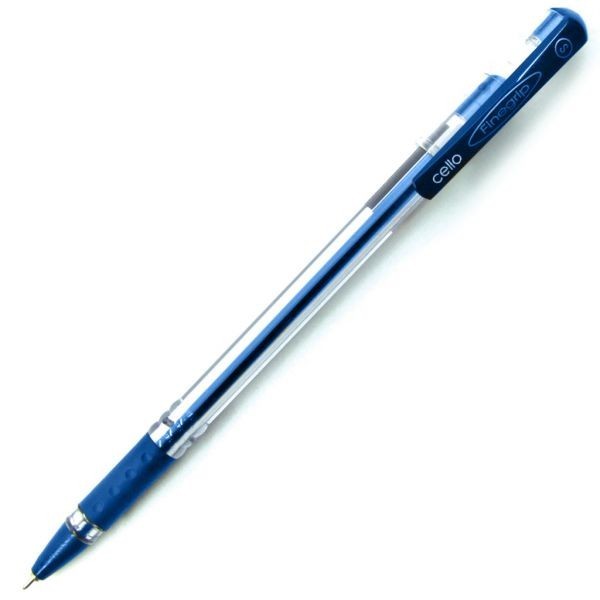Ручка на масляной основе Cello Finegrip, синяя - фото 1 - id-p28873