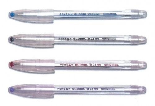 Ручка на масляной основе Pensan Global, синяя - фото 1 - id-p646922