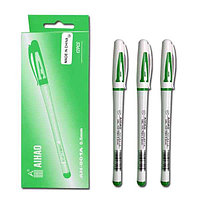 Ручка гелевая Aihao 801, зеленая