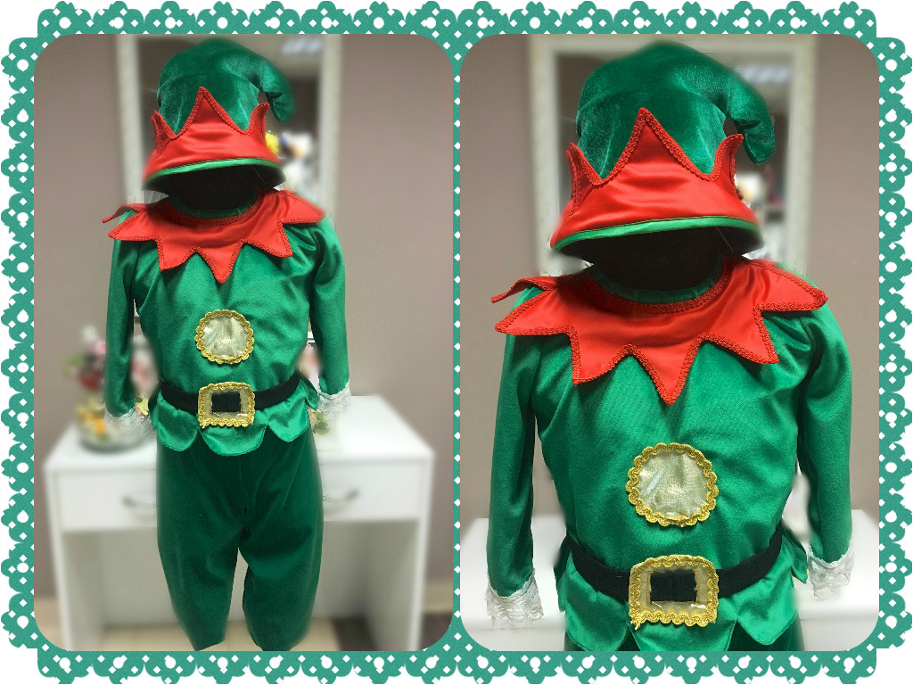 Costum de Elf; Pitic / костюм Эльфа; Гномика - фото 1 - id-p4983620