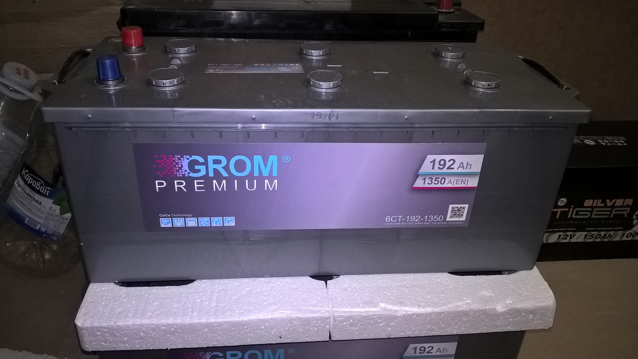 Акумулятор GROM Premium 192Ah 1350A[EN] (+/-) - фото 1 - id-p4754432