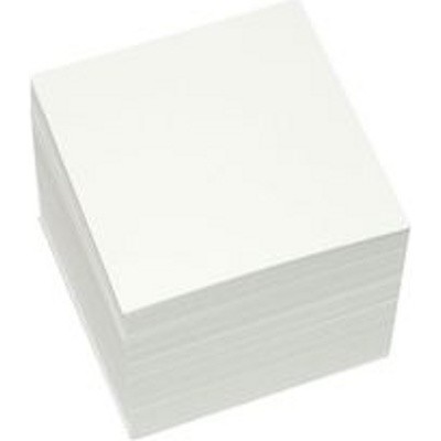 Бумага для заметок, белая, 90х90х90мм - фото 1 - id-p28846