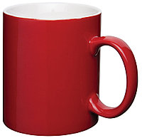 Чашка нет, Без декора, да, нет, нет, Керамика, Для чая, нет, да, Нет, Чашка, Красный