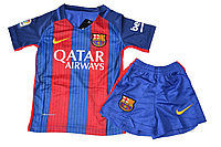 Детская футбольная форма Барселона Суарез (Suarez) 2016-2017 домашняя