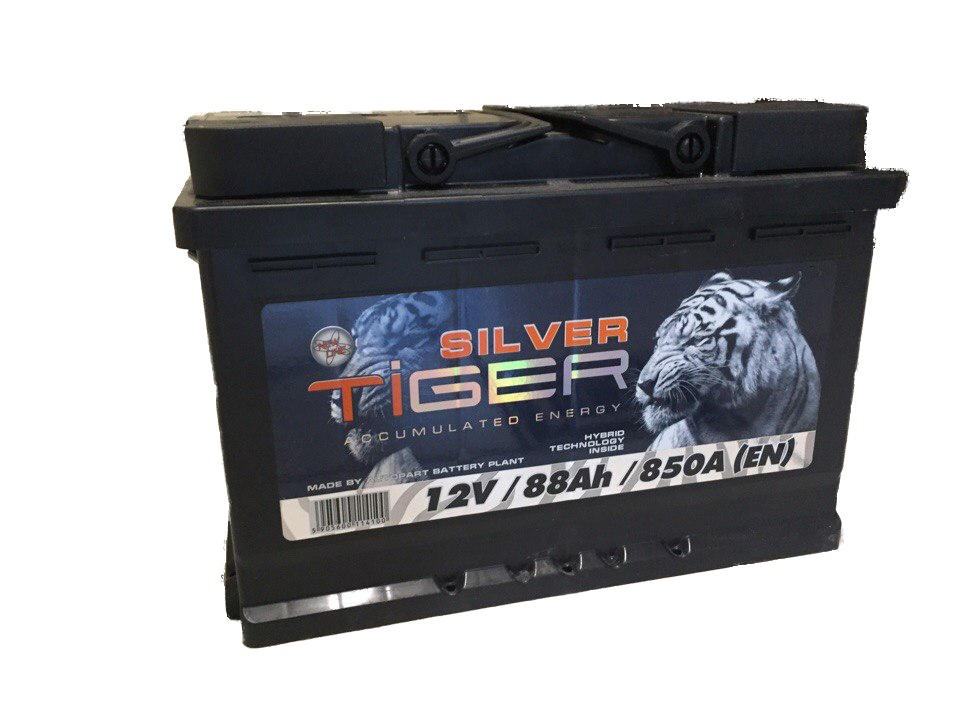 Акумулятор Tiger Silver 88Ah 850 A[EN] (-/+) - фото 1 - id-p5068967