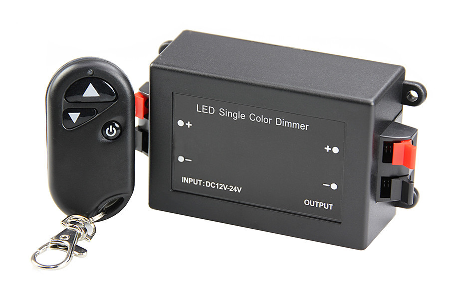 LED диммер RF 8A 96Ватт | 3 кнопки 12-24Вольт | для светодиодной ленты - фото 1 - id-p4775156