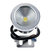 Светодиодный LED линзовый прожектор 10Вт IP67 12В герметичный