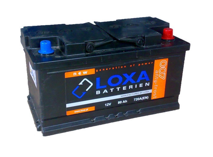 Аккумулятор Loxa 80Ah EN 720A R+(0) 315х175х175 - фото 1 - id-p5078112