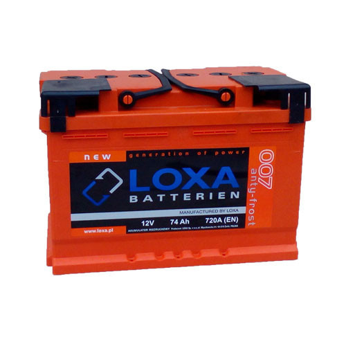 Аккумулятор Loxa 74Ah EN 720A R+(0) 276х175х190 - фото 1 - id-p5078111