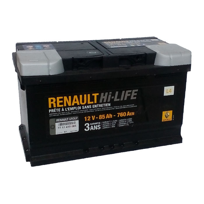 Аккумулятор Renault Hi-Life L4 85Ah 760Aen (-/+) - фото 1 - id-p5078156