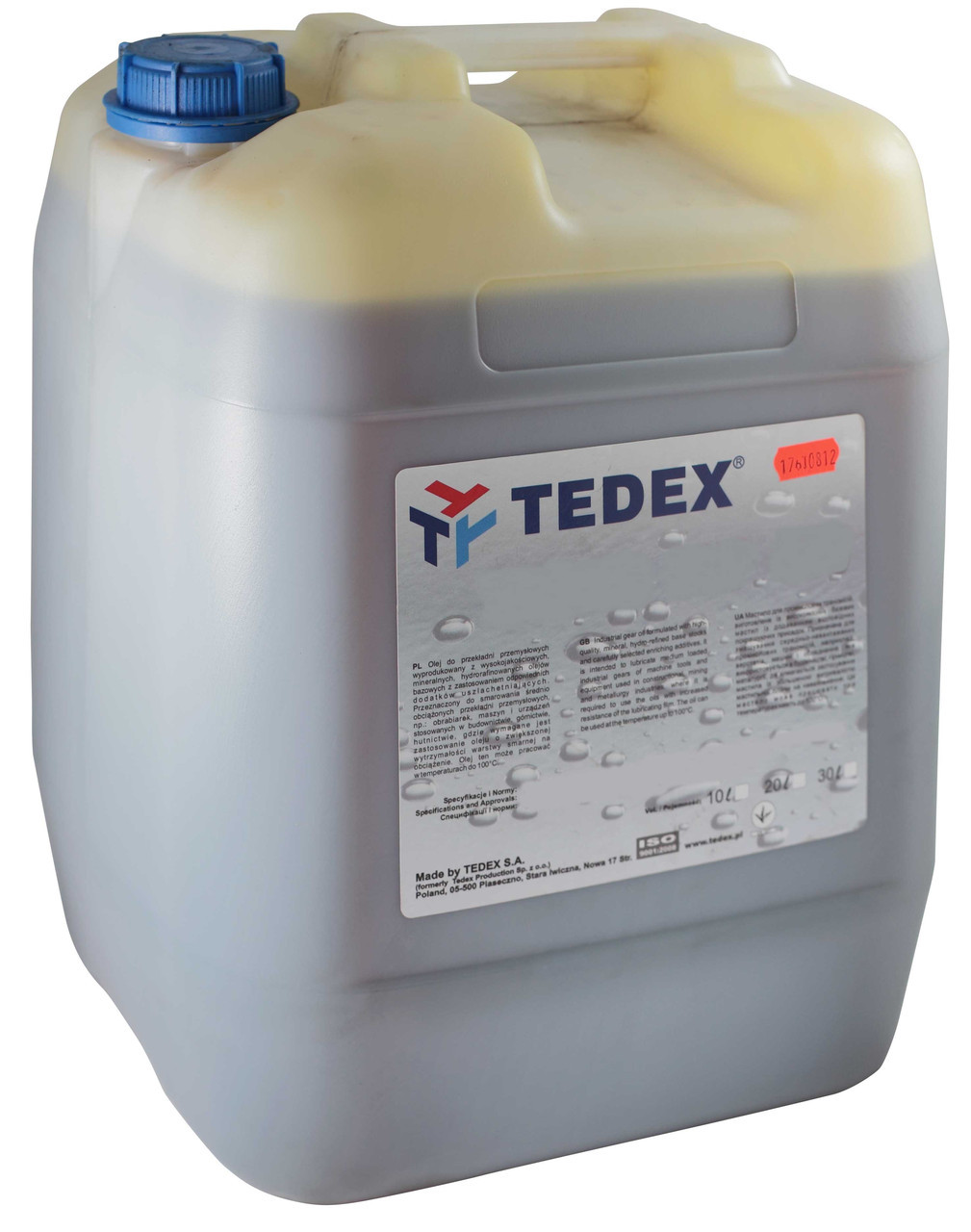 Гидравлически-трансмиссионное масло TEDEX TRANSKOP HLP/CLP 68 (20 л) - фото 1 - id-p5078353