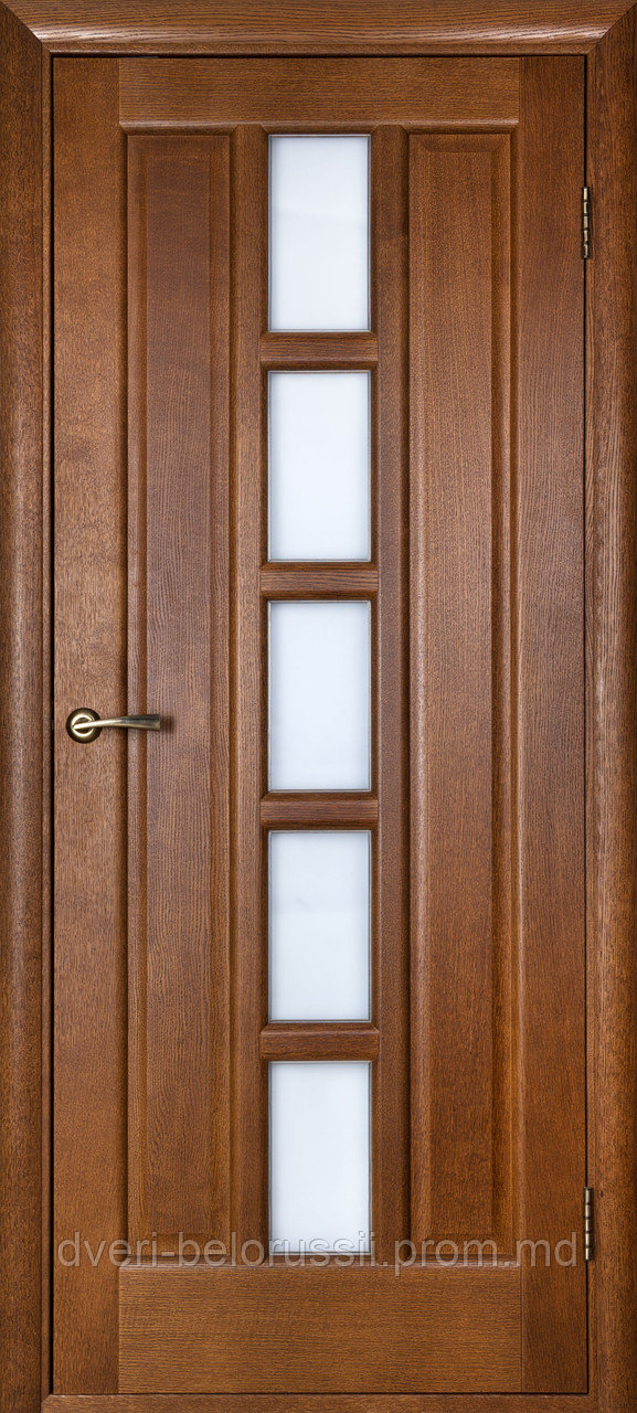 Межкомнатная дверь Квадро каштан ПО - фото 1 - id-p5091205