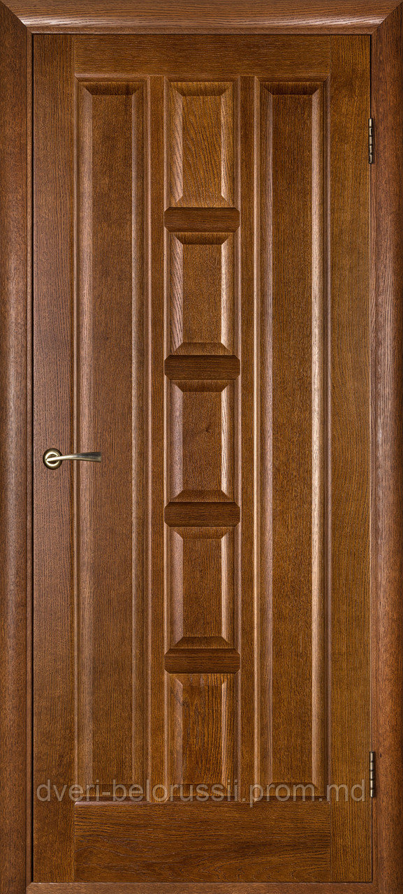 Межкомнатная дверь Квадро каштан ПГ - фото 1 - id-p5091206