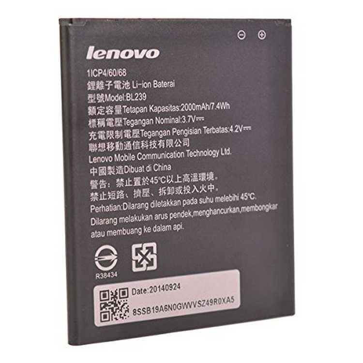 Аккумулятор, батарея Lenovo A399 BL239 2000Ah АКБ - фото 1 - id-p5094641