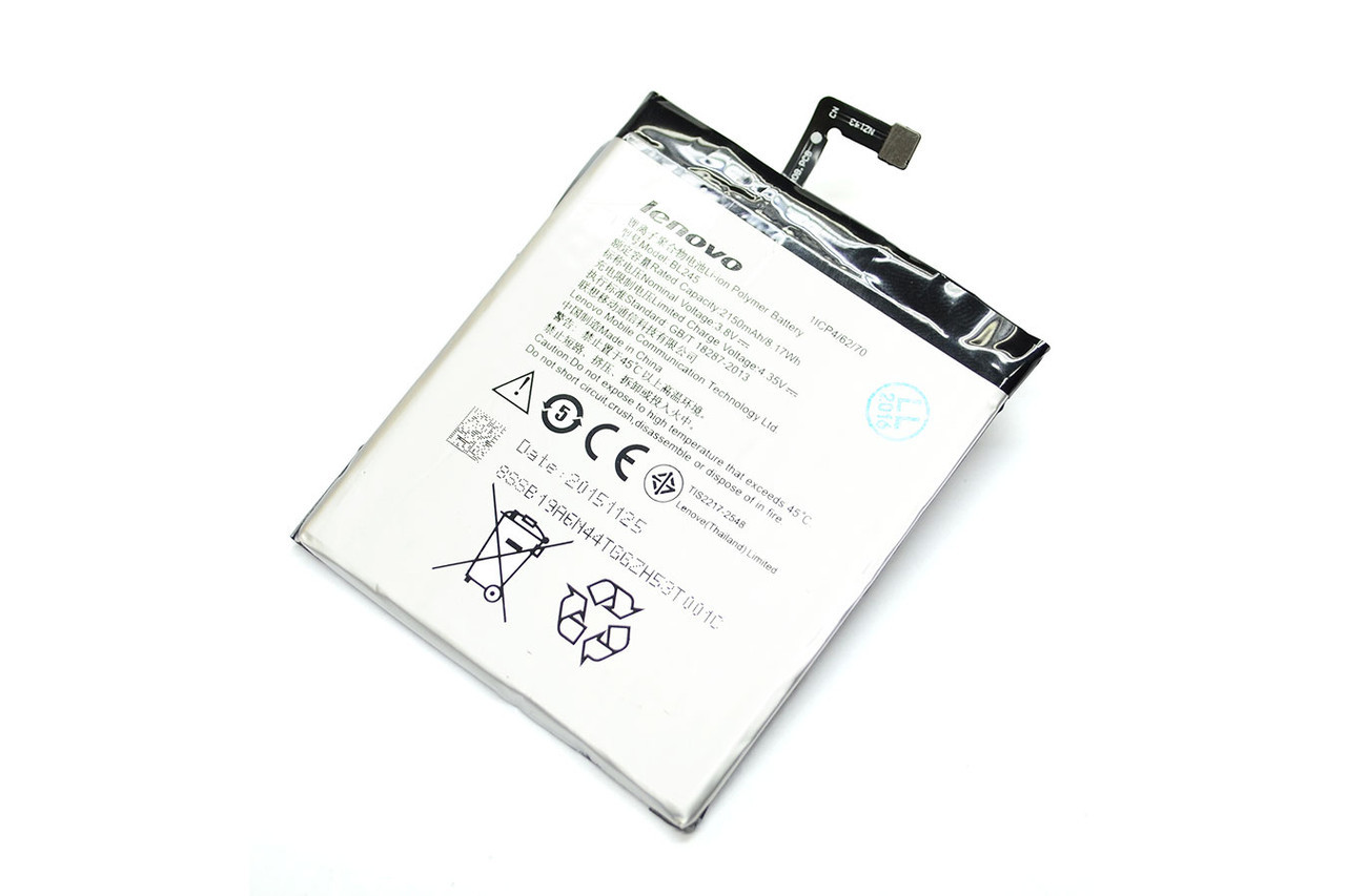 Аккумулятор, батарея Lenovo S60 BL245 2150Ah АКБ - фото 1 - id-p5094638
