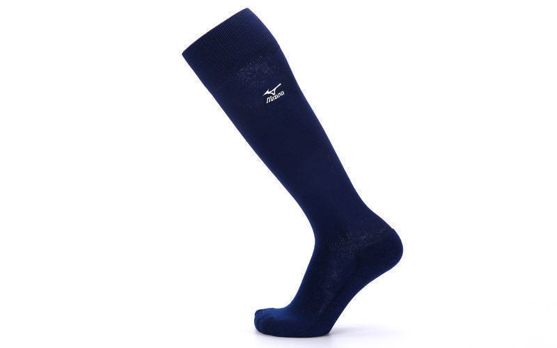 Гетры футбольные мужские MIZUNO ( плотные, усиленная пятка и носок) Цвет -темно синий - фото 1 - id-p5094681