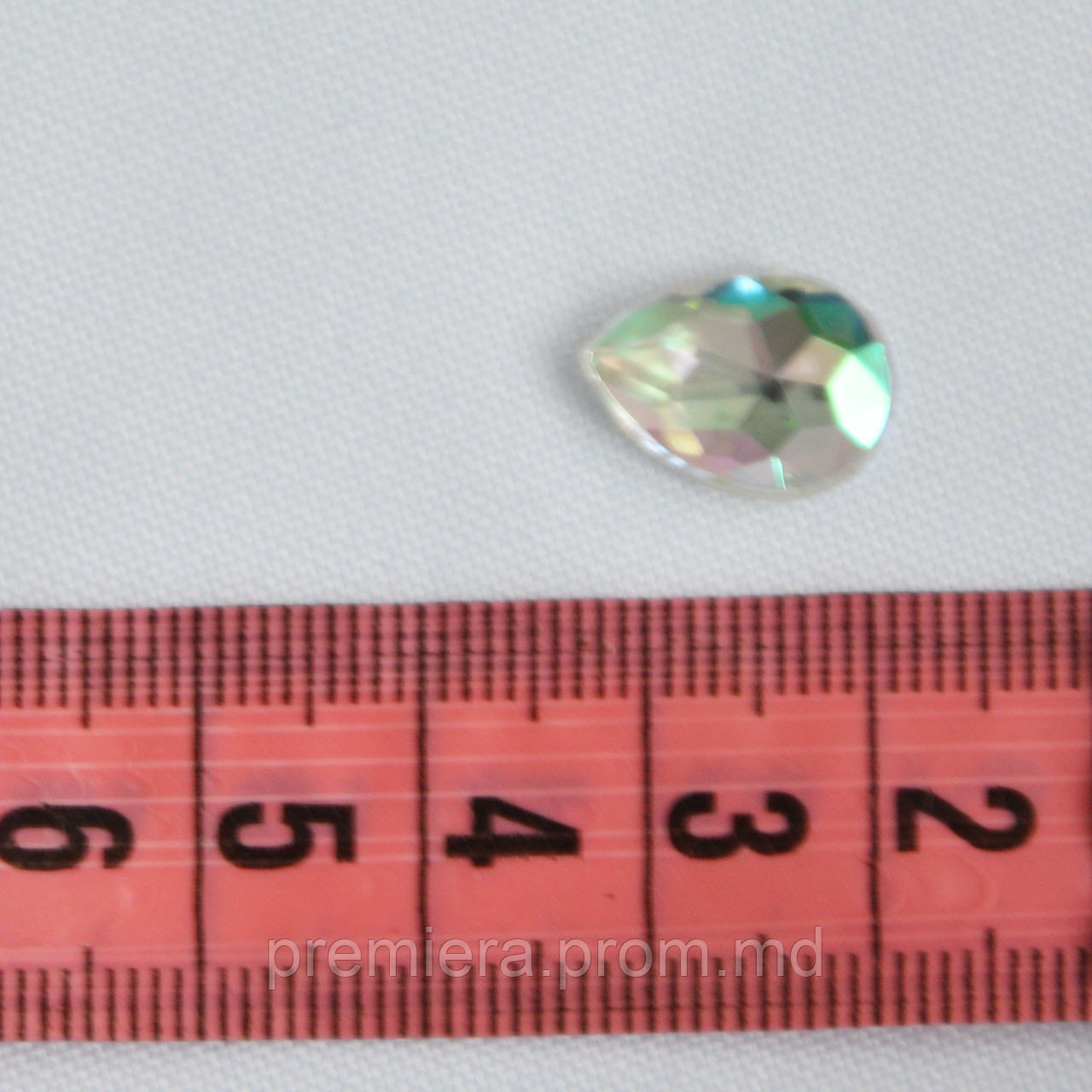 Камни -половинки капелька перламутровая 13х18мм - фото 1 - id-p5105588