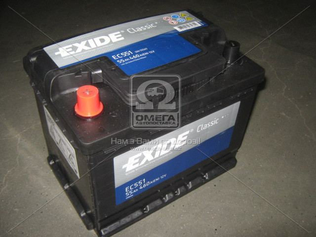 Аккумулятор Exide CLASSIC 55Ah L+ EN460 - фото 1 - id-p5205742