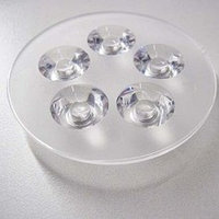 LED линза для 5-и светодиодов 1-3W 30° 69mm