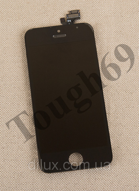 Дисплей LCD + Touchscreen iPhone 5 черный - фото 1 - id-p4774521