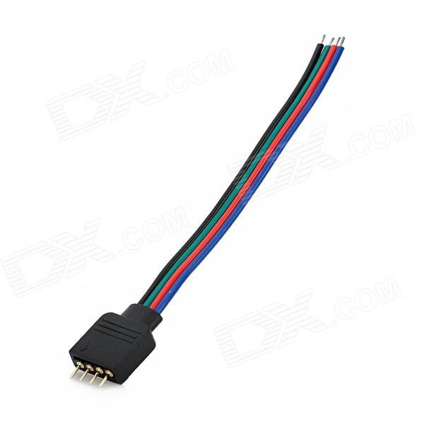 Dilux - Соединительный кабель с коннектор для светодиодной ленты RGB SMD 5050 RGB 4pin (1 jack) Father - фото 1 - id-p4774842