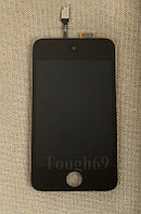 Дисплей LCD iPod Touch 4 + Touch Screen чёрный