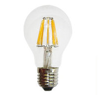 Светодиодная LED-filament лампа 6W E27 / A60 Dilux, Китай, Желтый, Белый