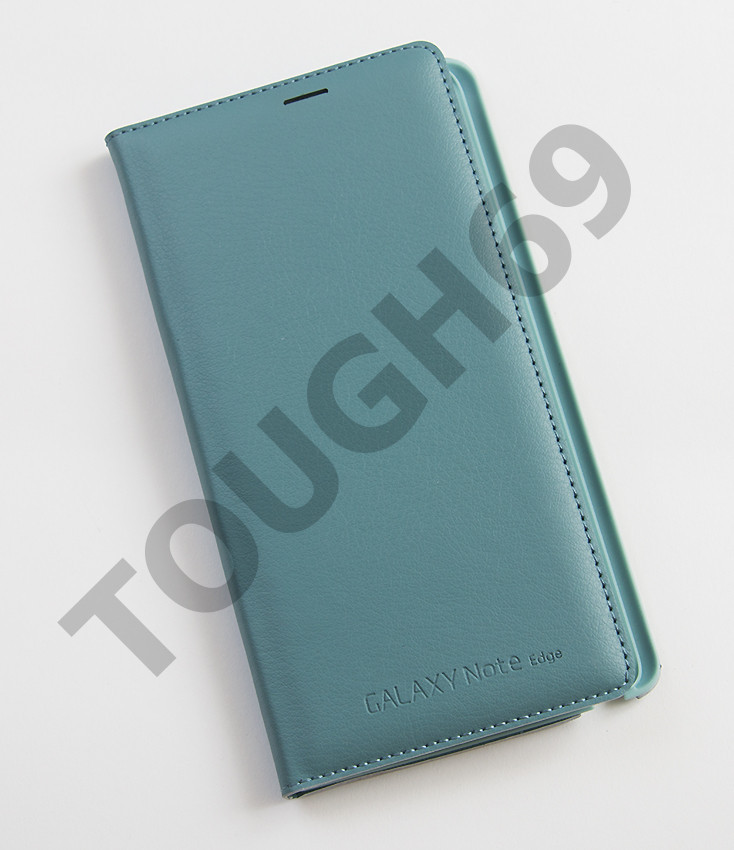 Dilux - Чехол - книжка Flip Wallet Samsung Galaxy Note Edge N915F Голубой - фото 1 - id-p4773873