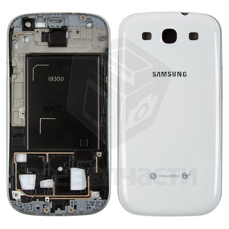 Корпус для Samsung Galaxy S3 i9300 Белый - фото 1 - id-p4774233
