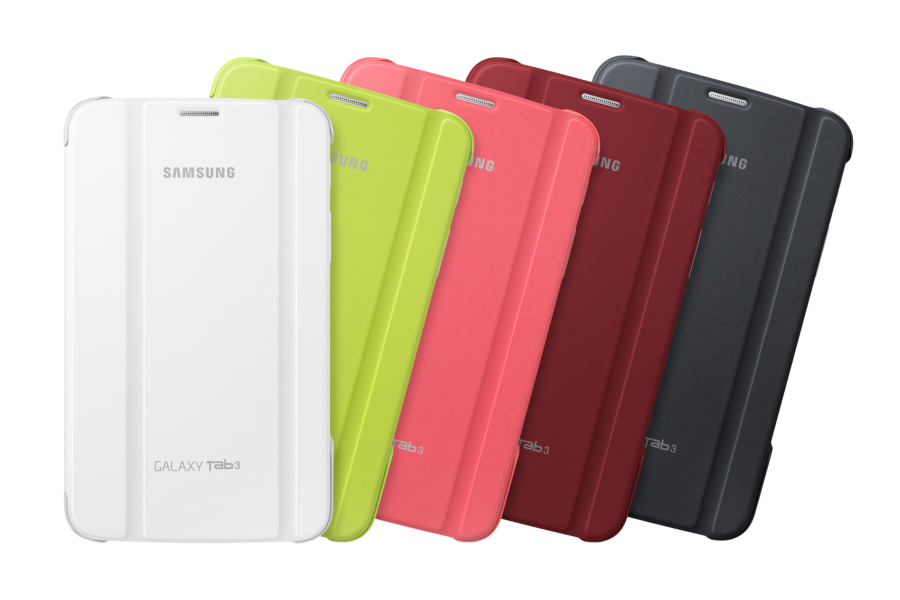 Чехол Book Cover Samsung Galaxy Tab 3 SM-T110/T111 7" Белый - фото 1 - id-p4775097