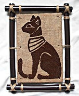 Панно египетская кошка