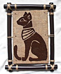 Панно египетская кошка - фото 1 - id-p5220755