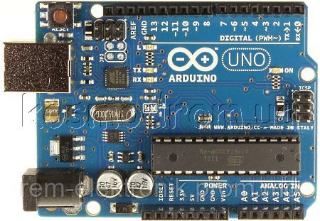 Arduino Uno , разъём USB-B - фото 1 - id-p1193821