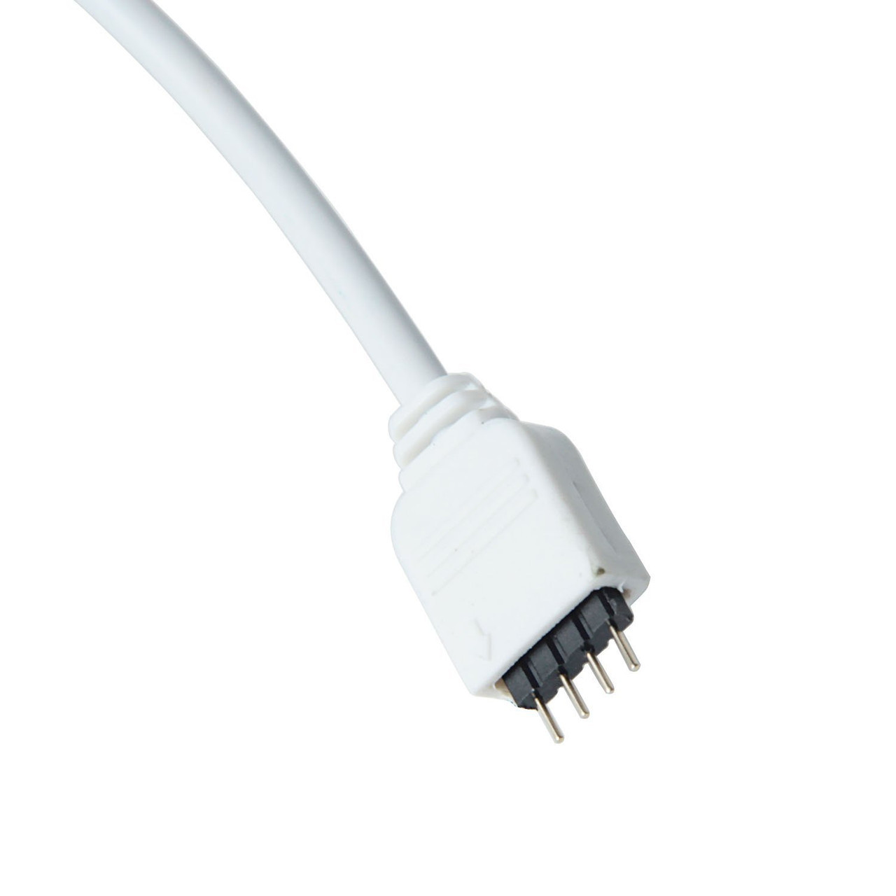 Dilux - Соединительный кабель с коннектор для светодиодной ленты RGB SMD 5050 RGB 4pin (1 jack) Father Черный - фото 1 - id-p5228873