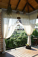 Шторы для террас с пропиткой - Антимоскитные шторы. фиолетовый