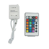 RGB контроллер 6A IR 72W 12V 24 кнопки для светодиодной ленты.