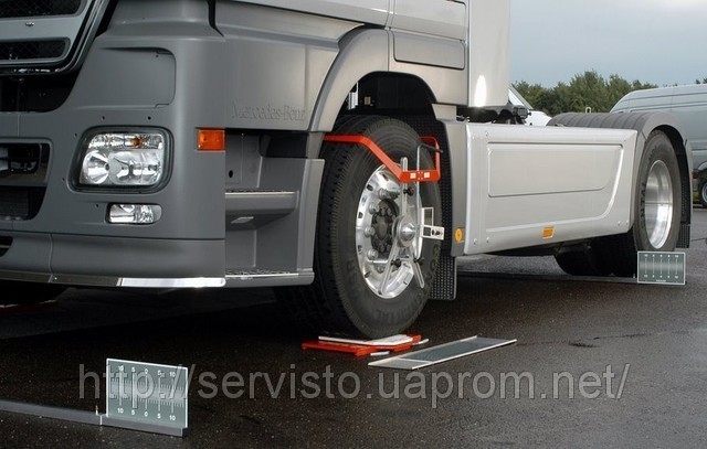 Стенд развалсхождения лазерные HD-30 EASY TOUCH для грузовых автомобилей - фото 1 - id-p30108