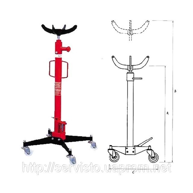 Стойка трансмиссионная, подставка под автомобиль - фото 1 - id-p30198