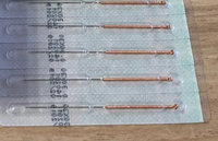 Иглы для рефлексотерапии с медной ручкой (100 штук)