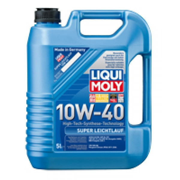 Полусинтетическое моторное масло - Liqui Moly Super Leichtlauf SAE 10W-40 5 л. - фото 1 - id-p5255786